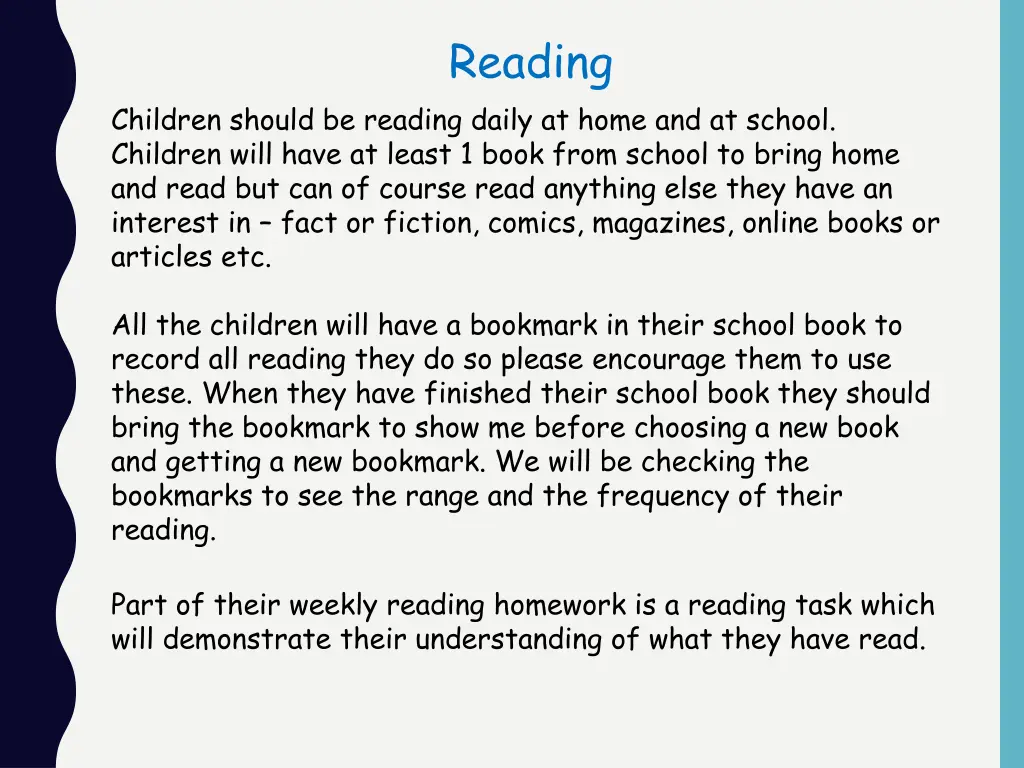 reading