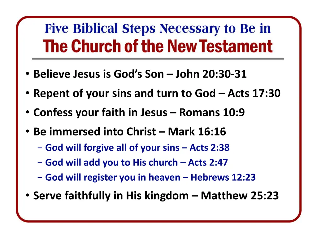 believe jesus is god s son john 20 30 31 repent
