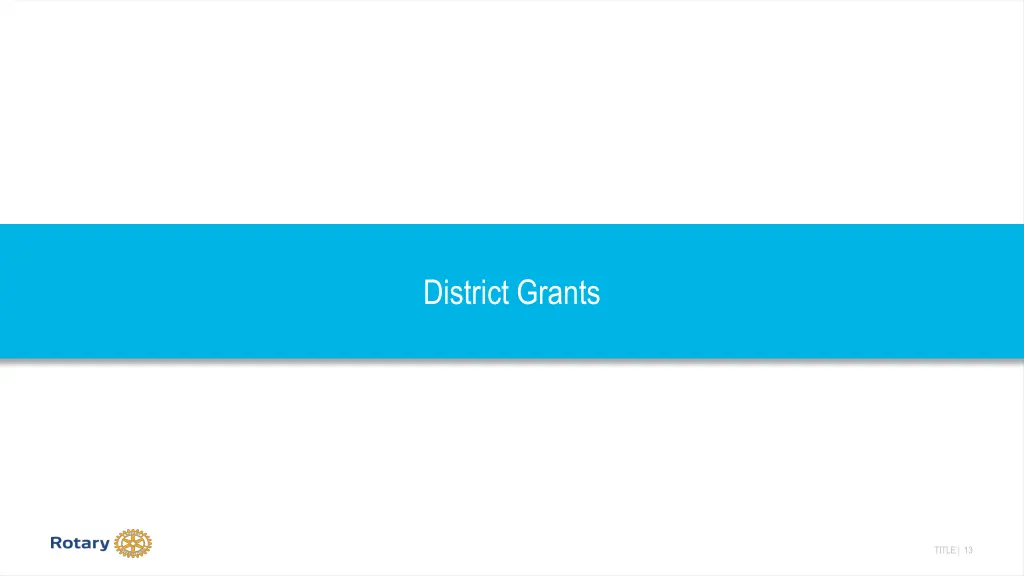 district grants