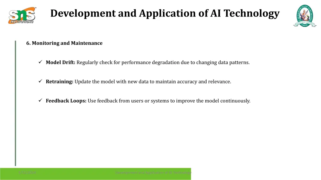 development and application of ai technology 4