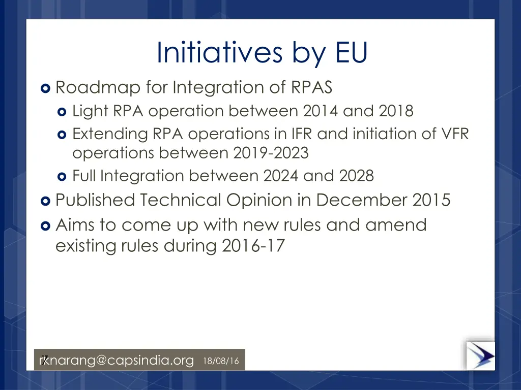initiatives by eu