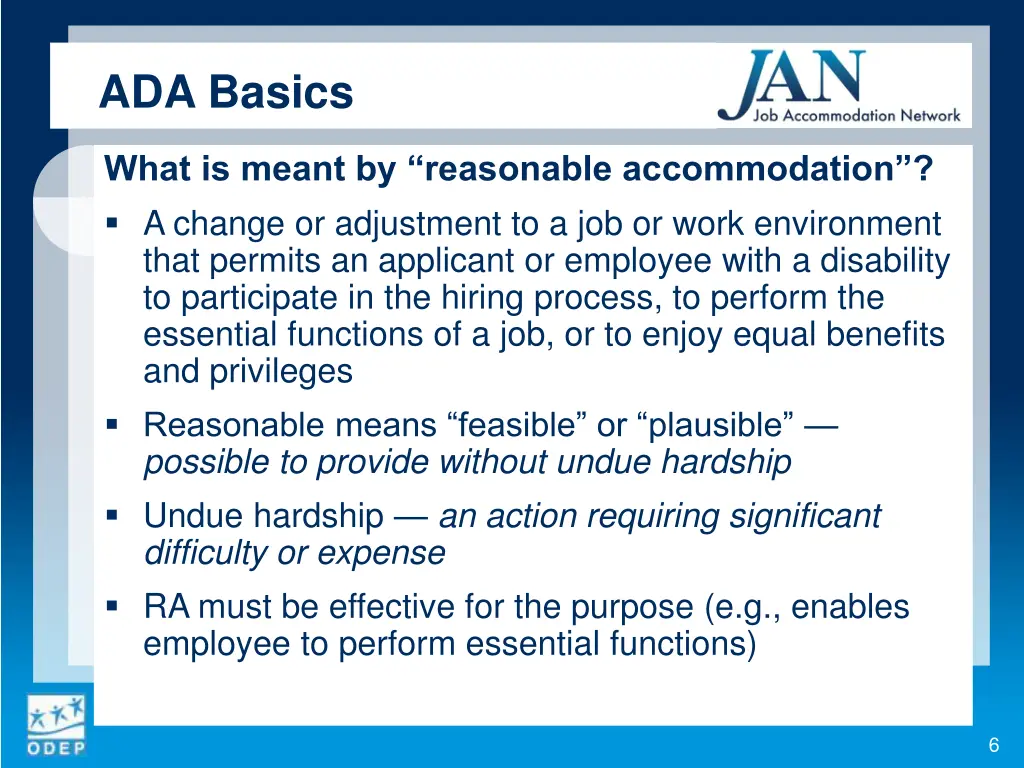 ada basics
