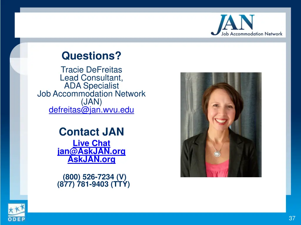 questions tracie defreitas lead consultant