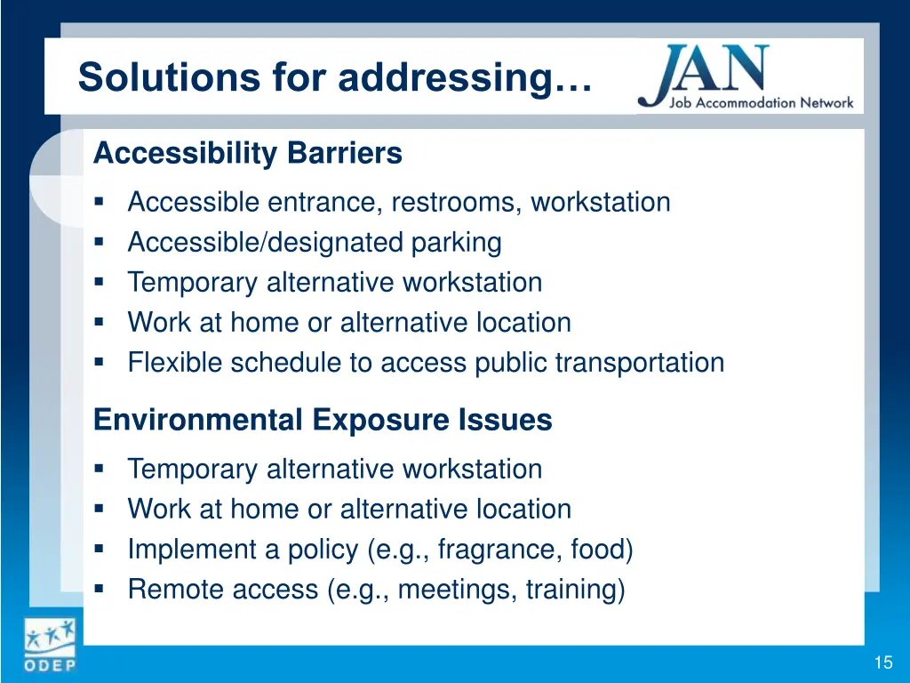 solutions for addressing 2
