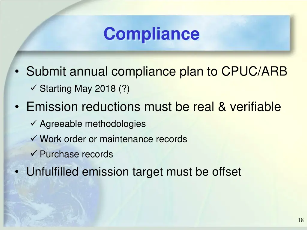 compliance