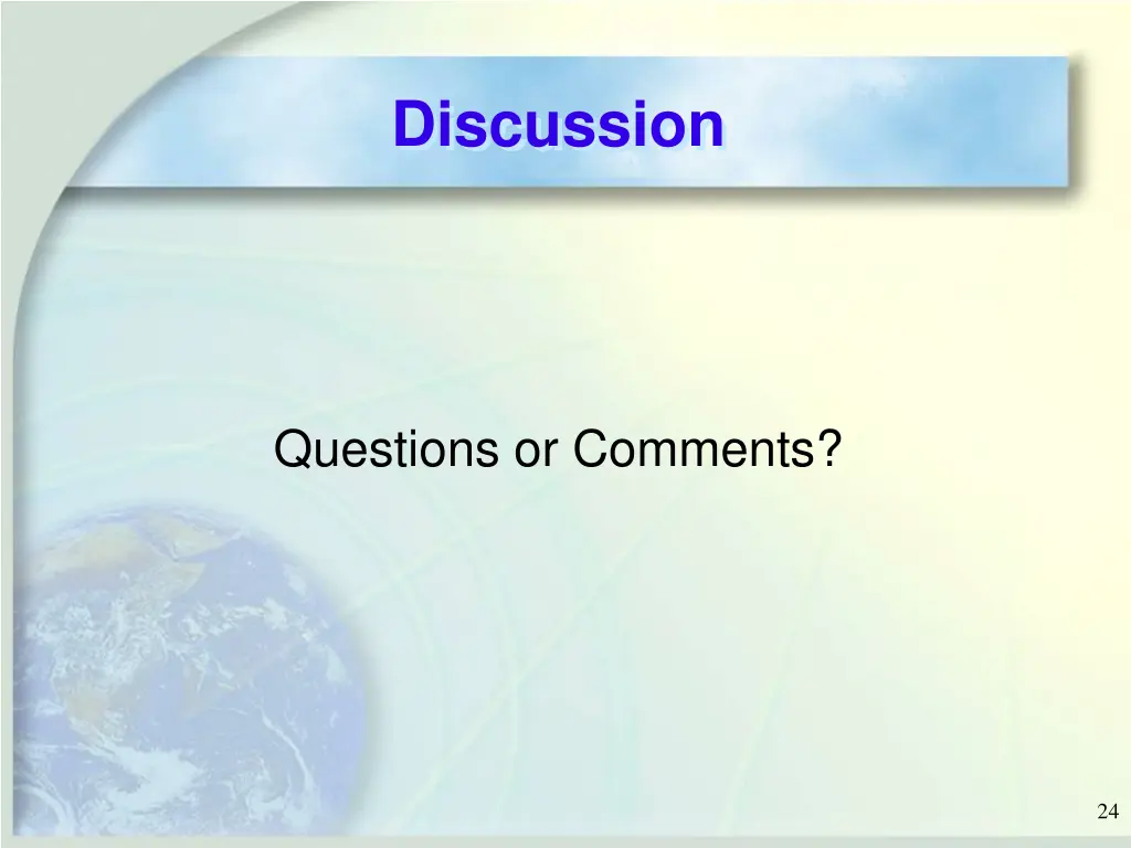 discussion