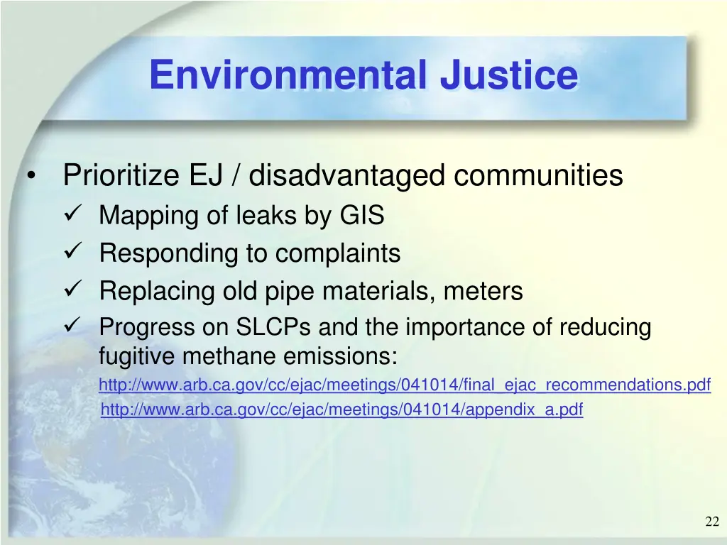 environmental justice