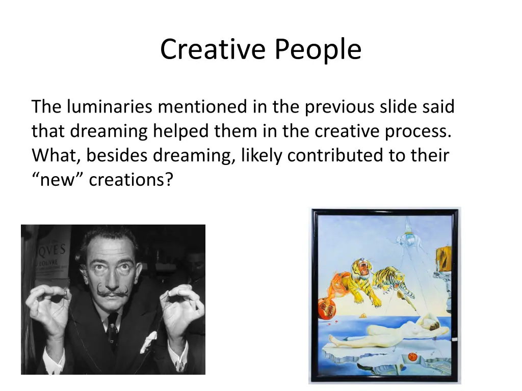 creative people