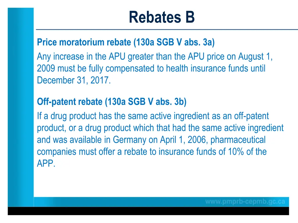 rebates b