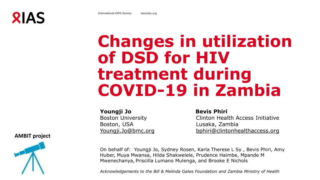 international aids society 1