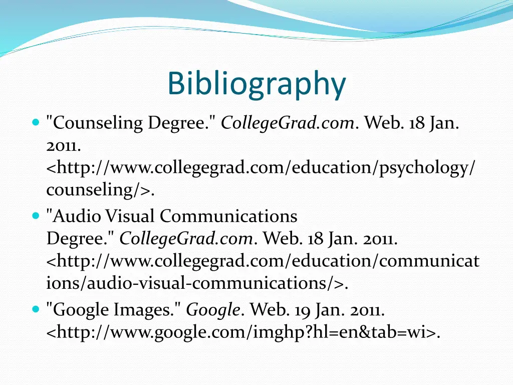 bibliography