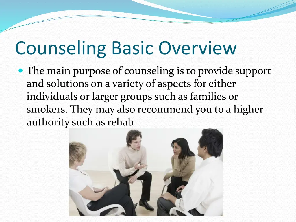 counseling basic overview