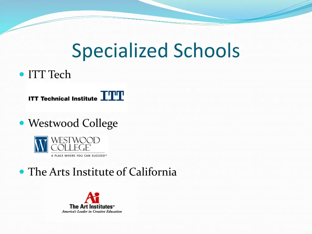 specialized schools 1