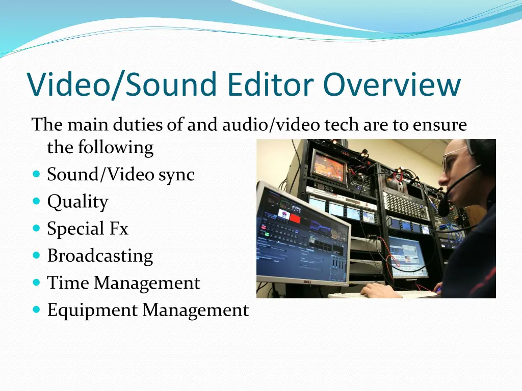 video sound editor overview