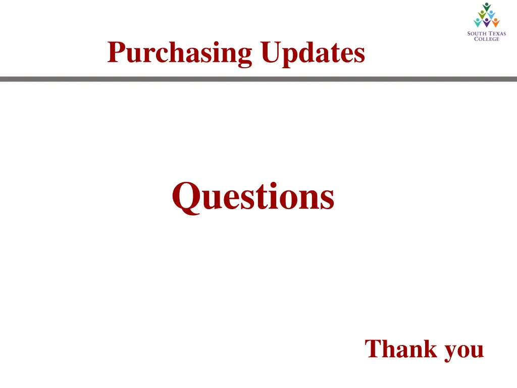 purchasing updates