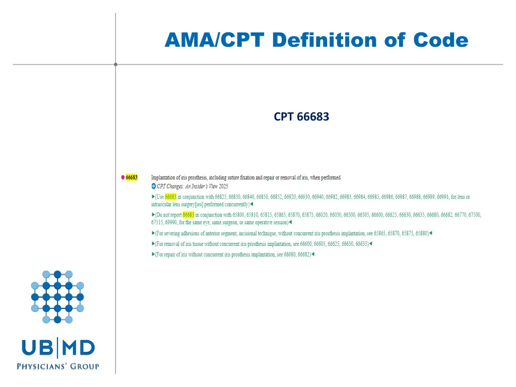 ama cpt definition of code