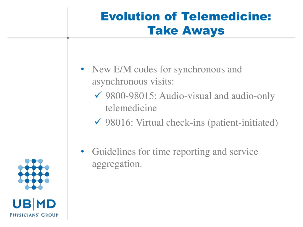 evolution of telemedicine take aways