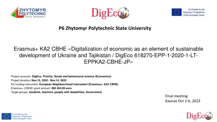 p6 zhytomyr polytechnic state university