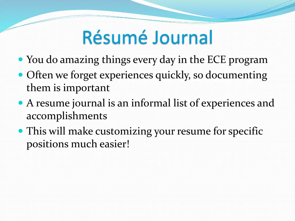 r sum journal