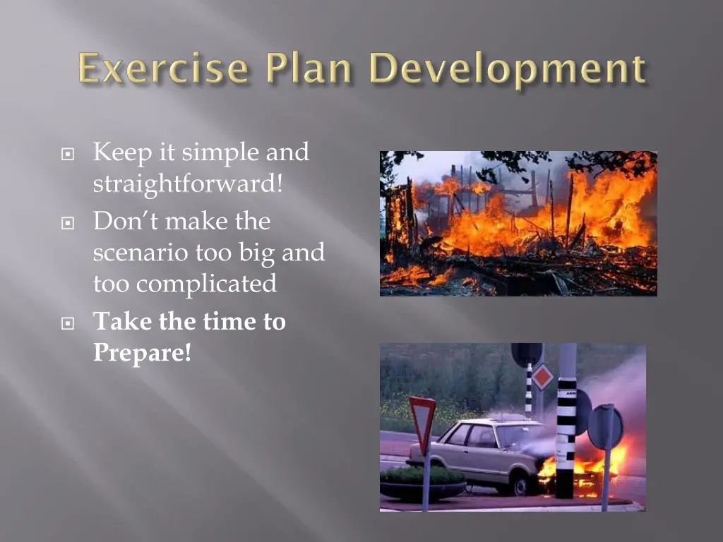 keep it simple and straightforward don t make
