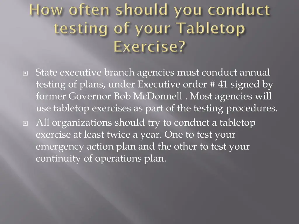 state executive branch agencies must conduct