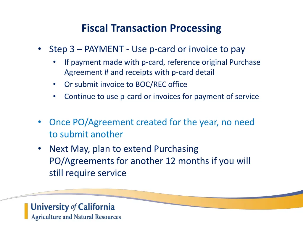 fiscal transaction processing 1