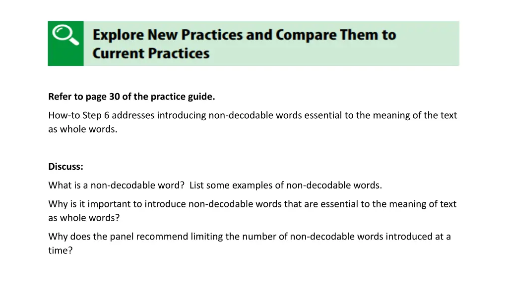 refer to page 30 of the practice guide