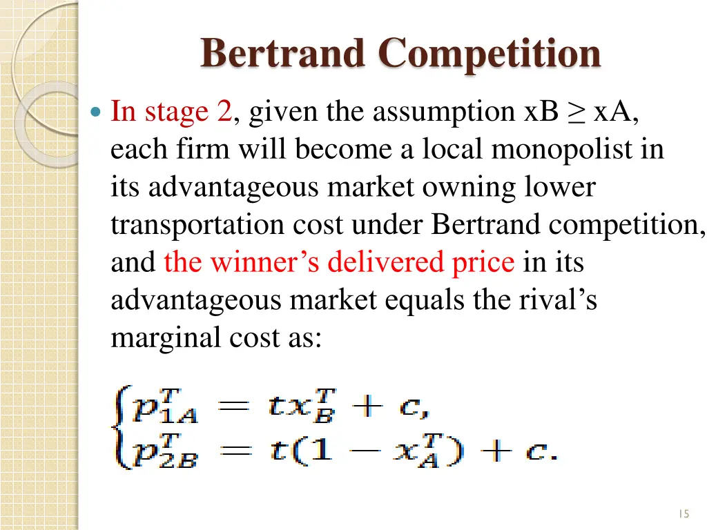 bertrand competition