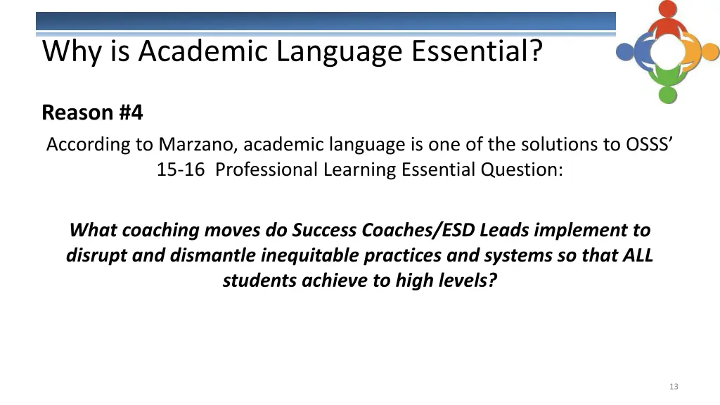 why is academic language essential 4