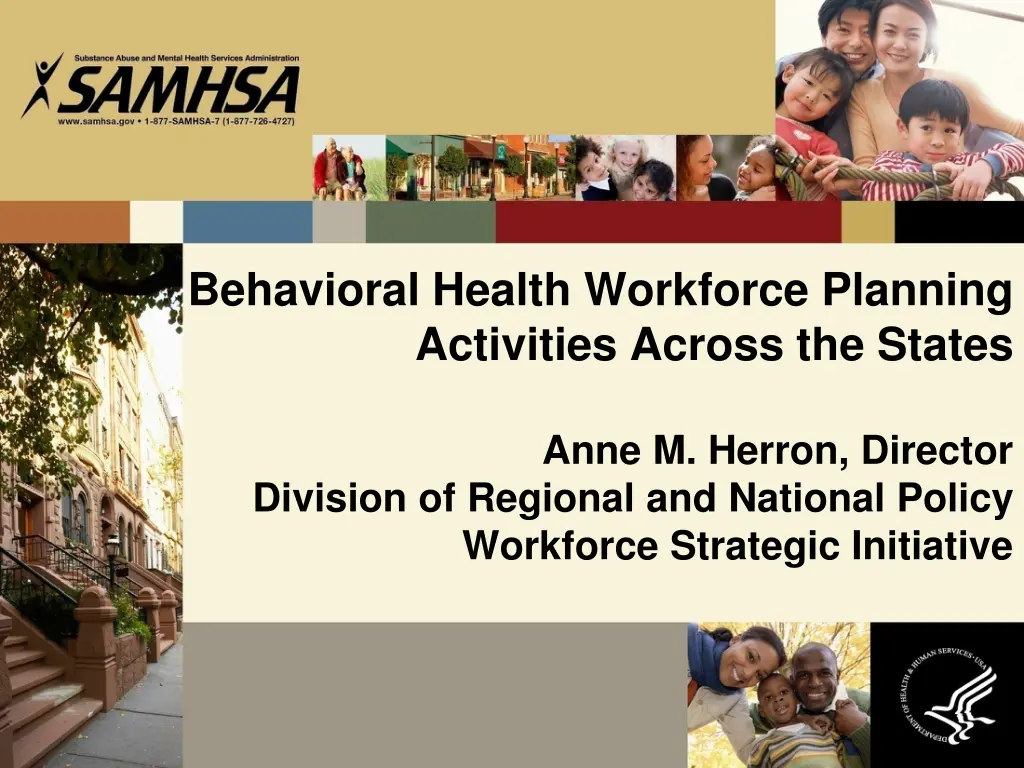 behavioral health workforce planning activities