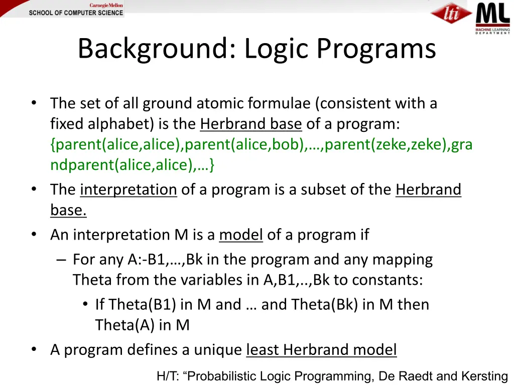 background logic programs 1