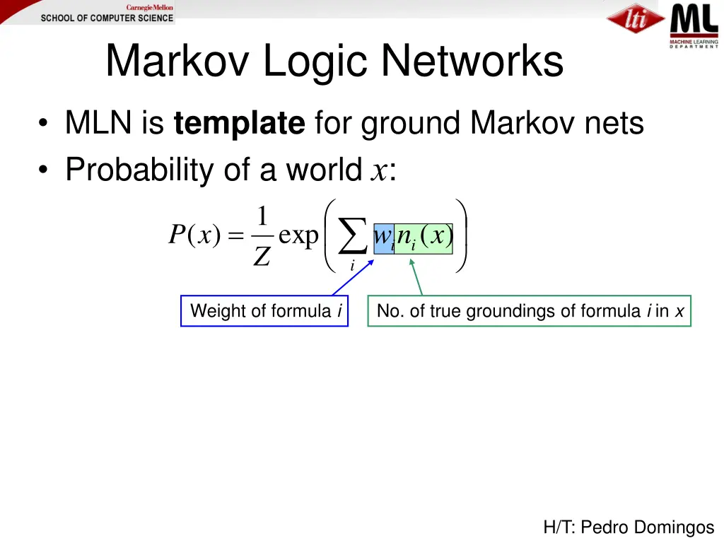 markov logic networks