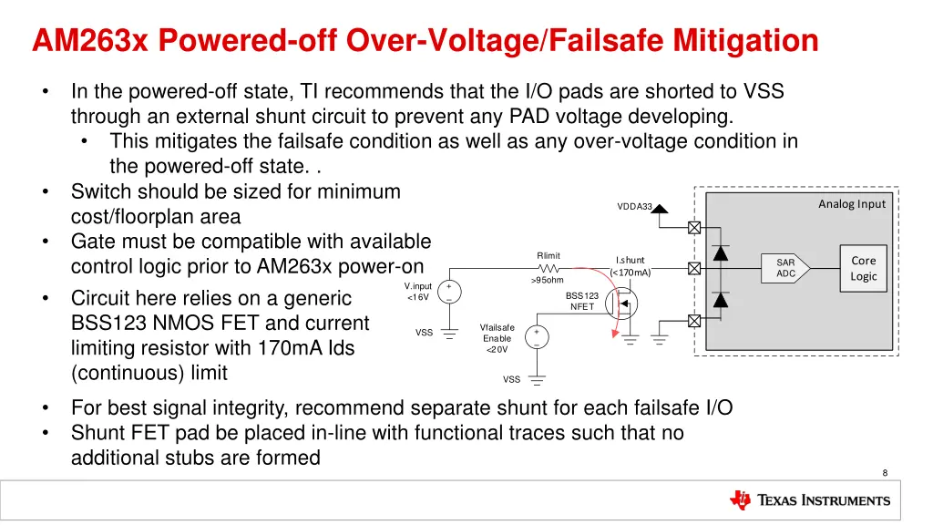 am263x powered off over voltage failsafe