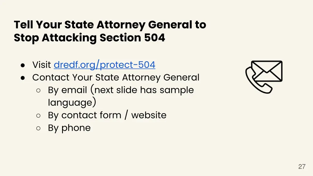 tell your state attorney general to stop