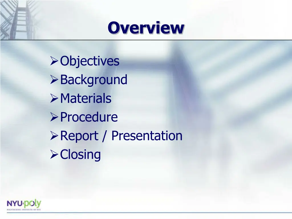 overview