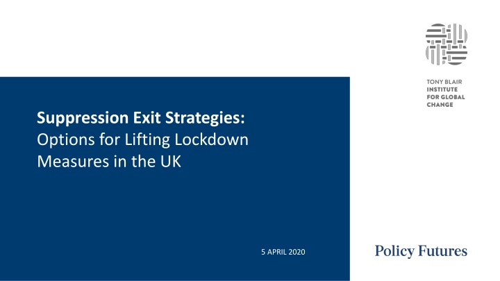 suppression exit strategies options for lifting