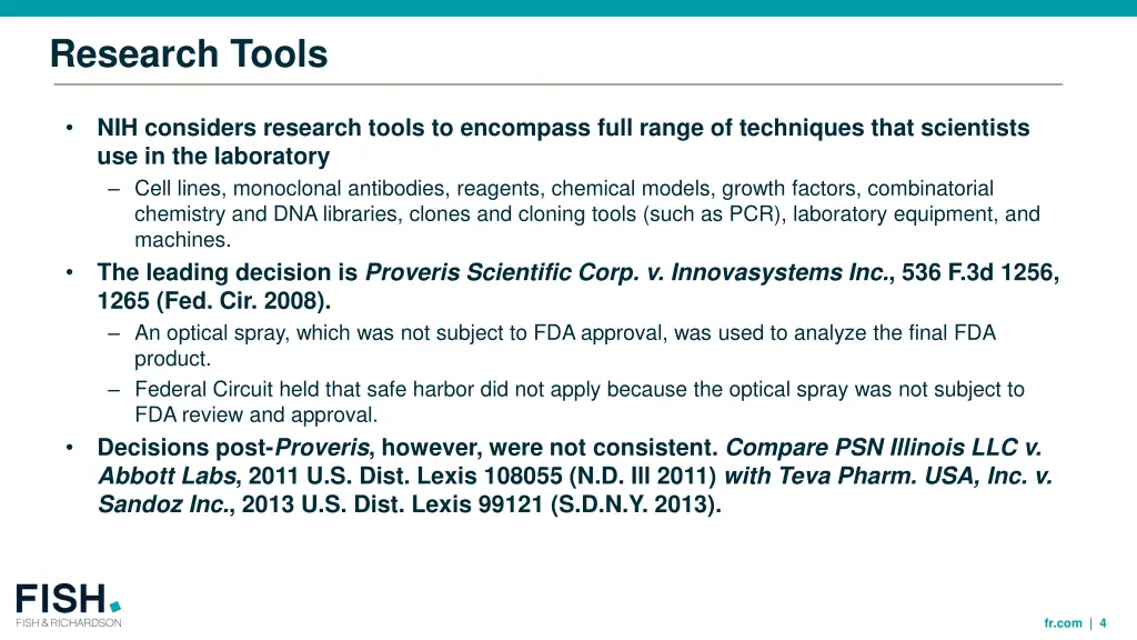 research tools