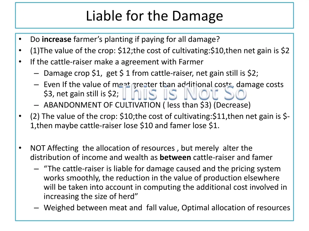 liable for the damage