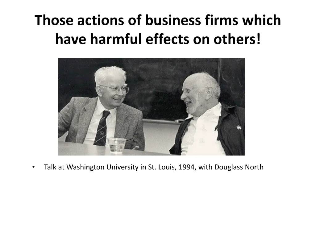 those actions of business firms which have