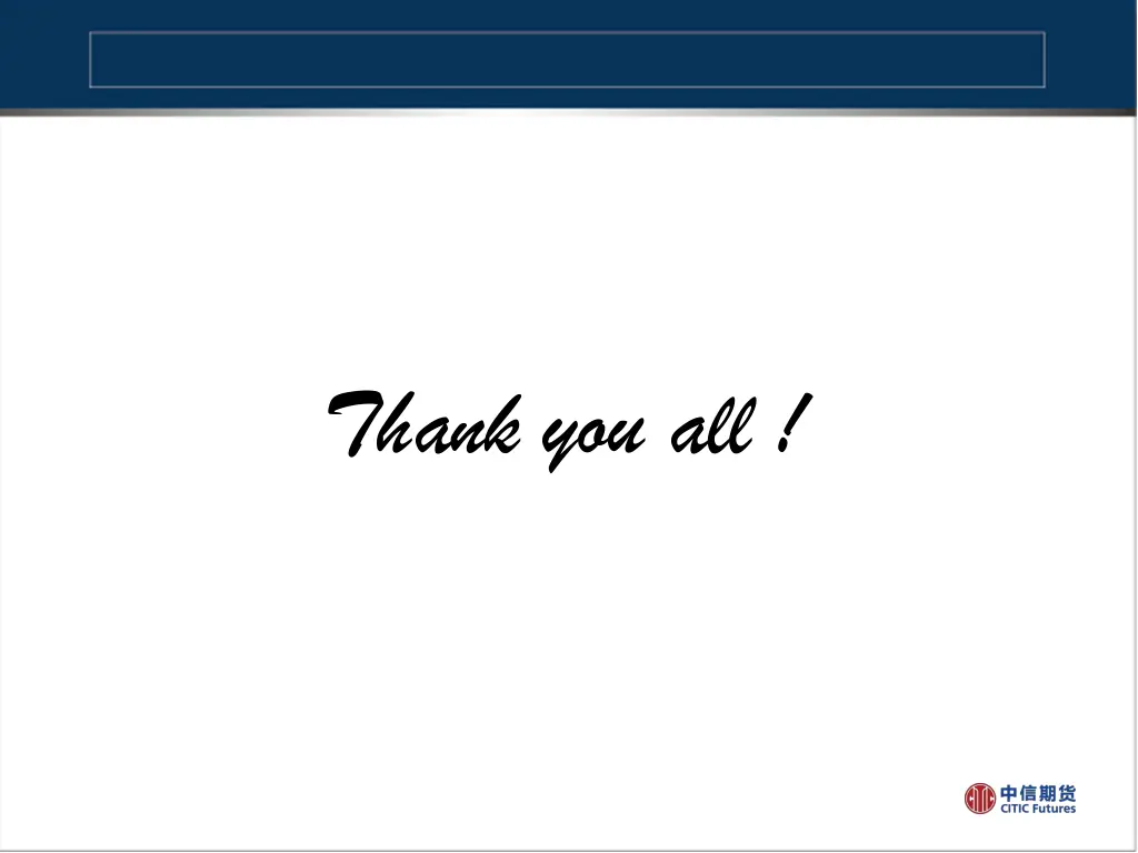 thank you all