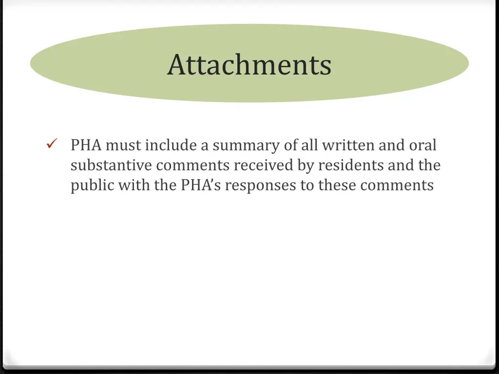 attachments