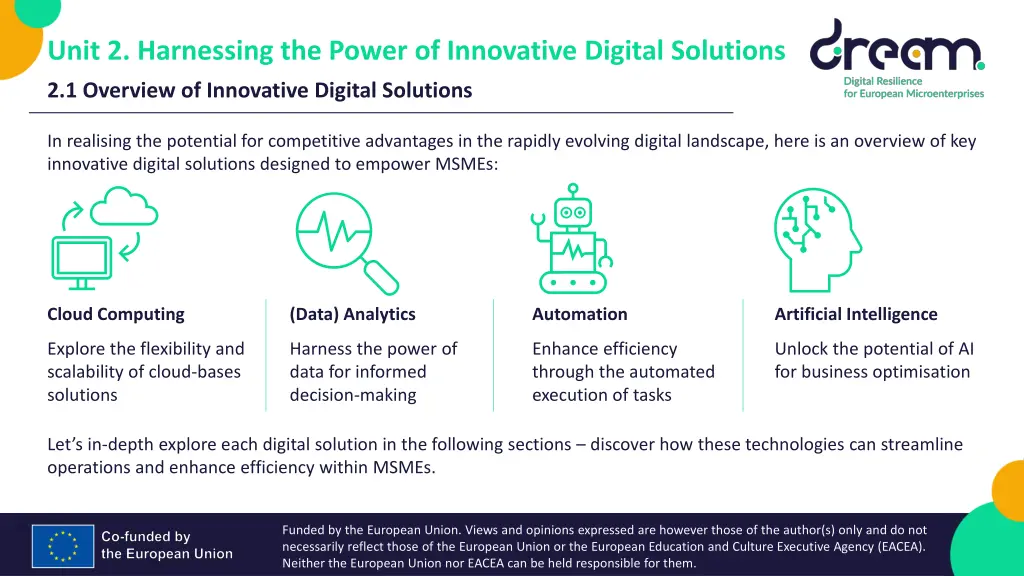 unit 2 harnessing the power of innovative digital