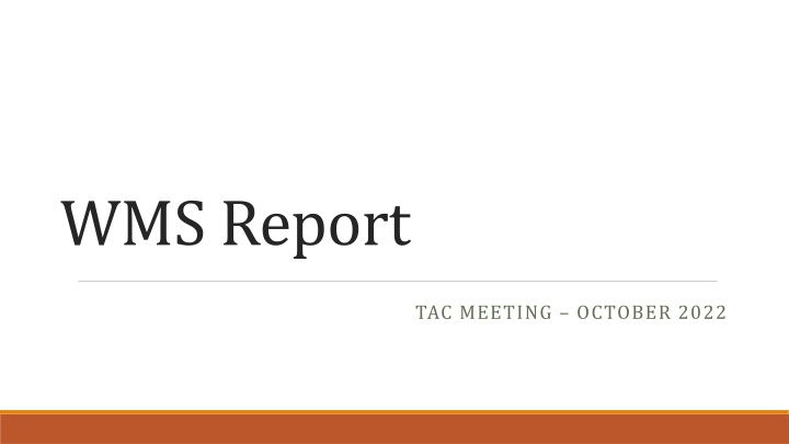 wms report