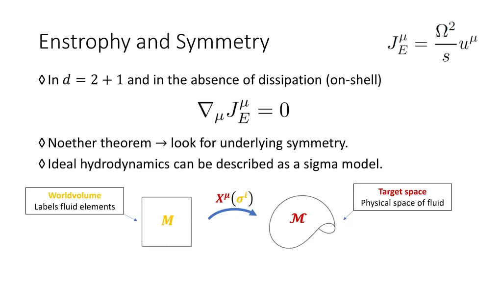 enstrophy and symmetry
