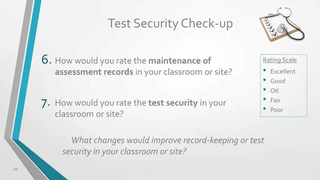 test security check up