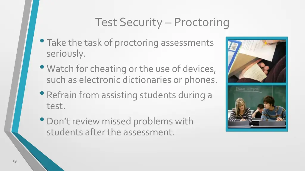 test security proctoring take the task