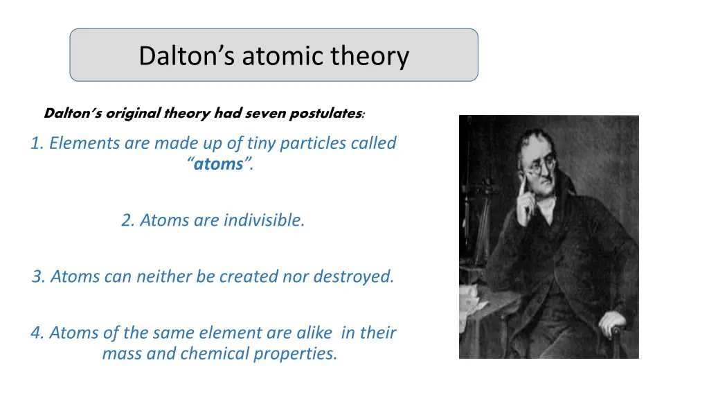 dalton s atomic theory 1