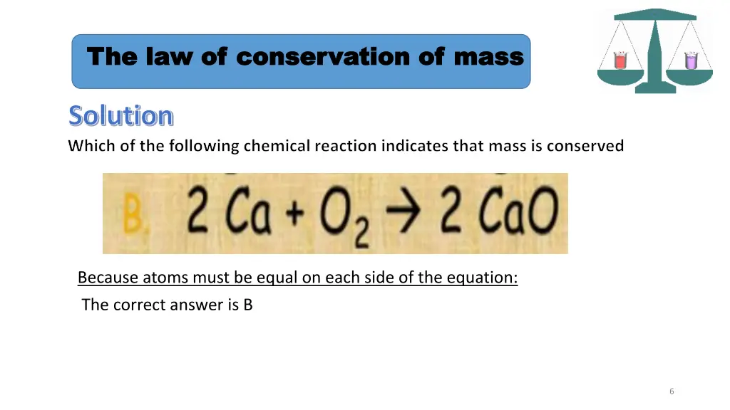 the law of conservation of mass 3