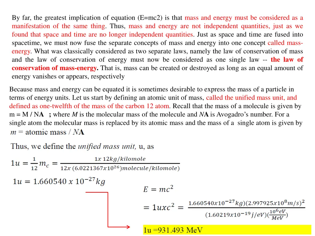 by far the greatest implication of equation