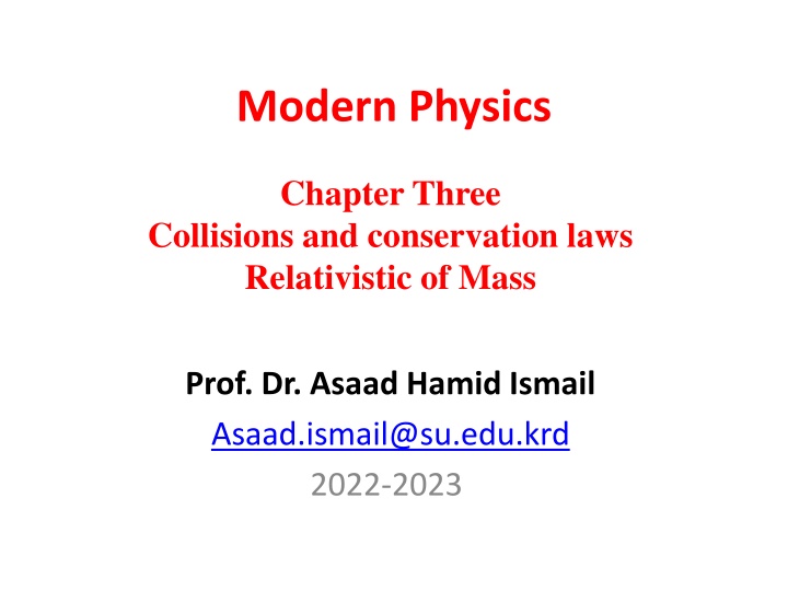 modern physics
